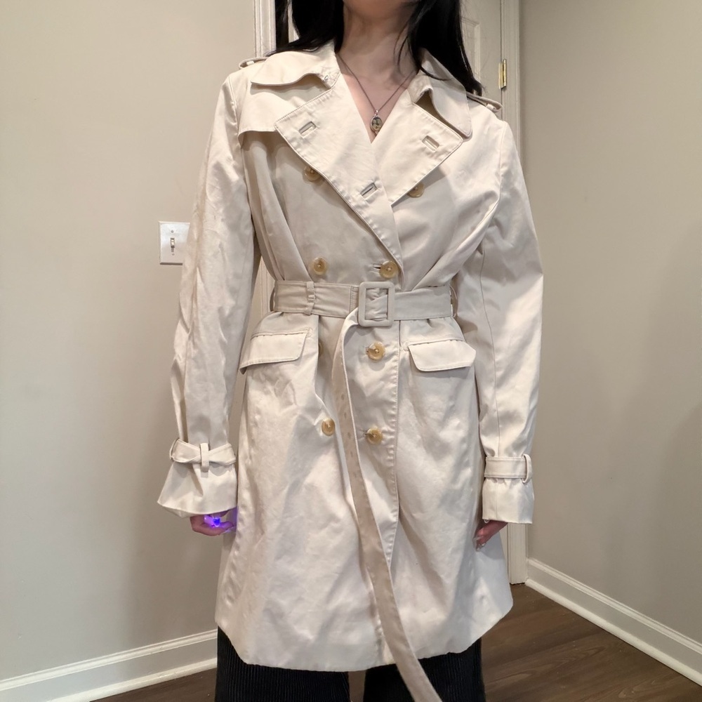 Brooks Brothers Beige Trench Coat 14